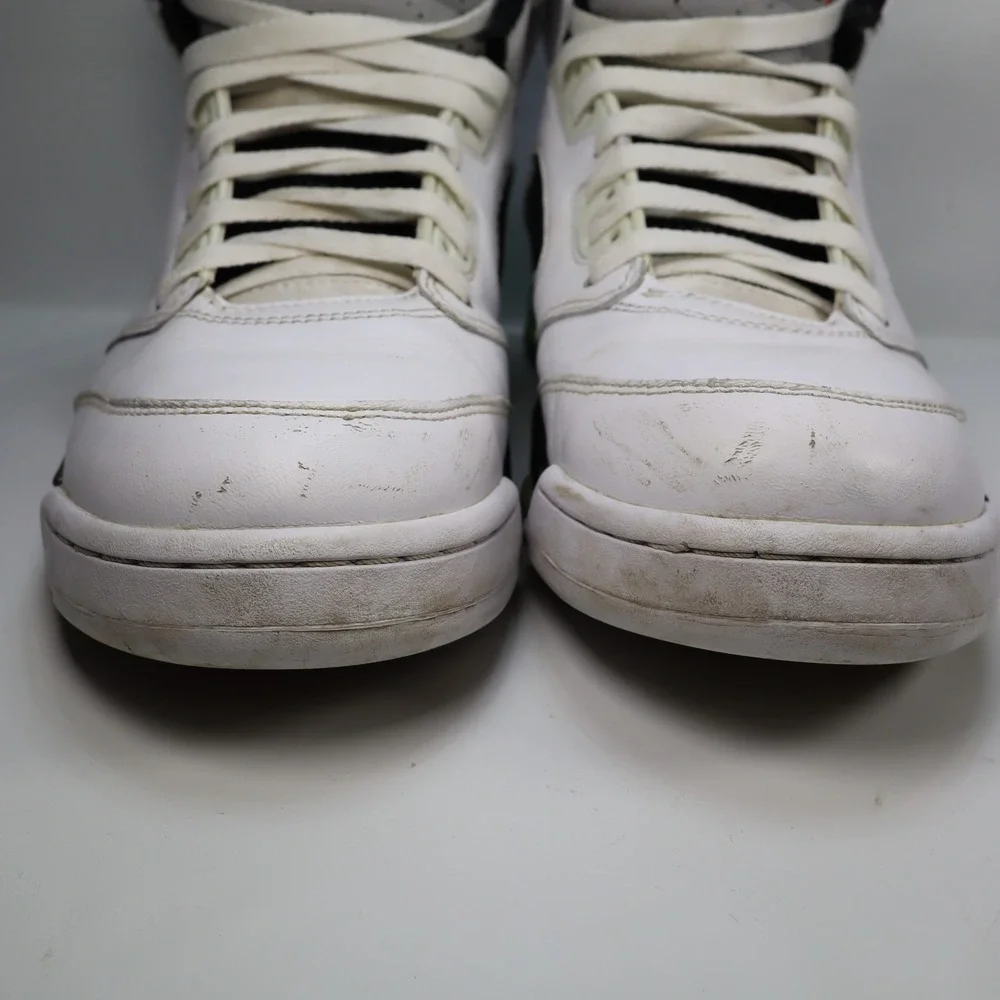 Nike Air Jordan 5 Retro Pro Stars White Green Men's Shoes Sneakers Size 11.5‎